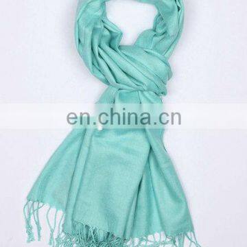 Light blue ladeis wholesale pashmina