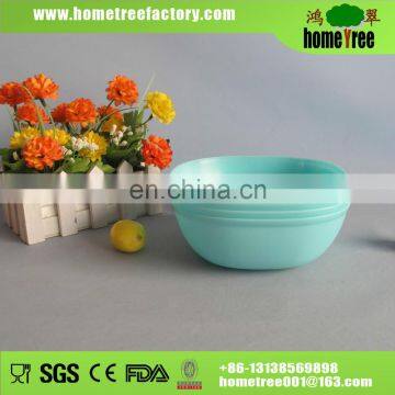 4 pcs New product Korean large plastic salad bowl with spoon