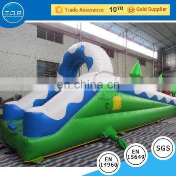 TOP INFLATABLES Professional water pool 1000 ft slip n inflatable slide the city with great price