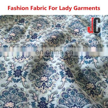 100% polyester silk slip printed fabric chiffon fabric