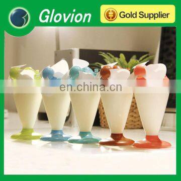 Glovion ice cream usb fan mini battery fan ice cream with light