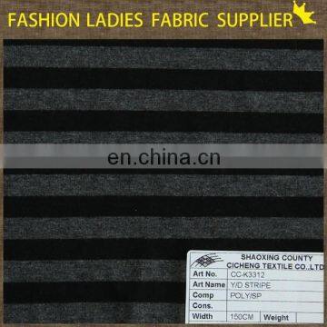 180gsm,rayon/spandex comp,yarn dyed stripe knitted jersey fabric,slub jersey, t-shirt garment