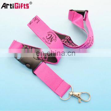 Good quality cheap embroidered lanyards