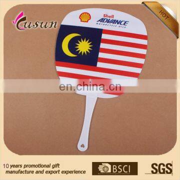 Professional Wholesale OEM Customized Logo Cheap PP Hand Fan photo-4