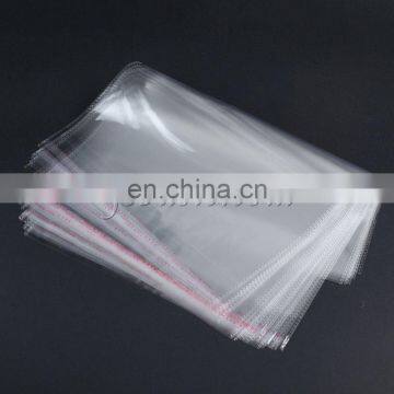 Clear + White Gift Jewelry Packagging Shopping Bag Zip Lock Poly PP OPP Plastic Packing Bag photo-3