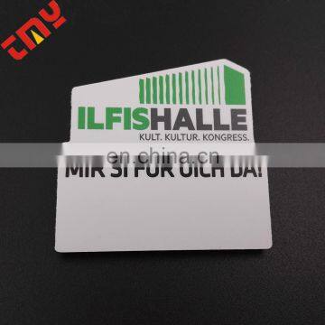 Great price plastic badge logo plastic badge 1.0 thickness matt plastic badge