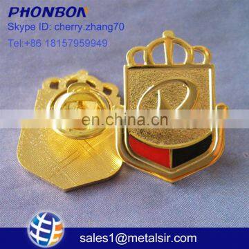 manufactory cheap low MOQ custom high quality promotion metal pin badge