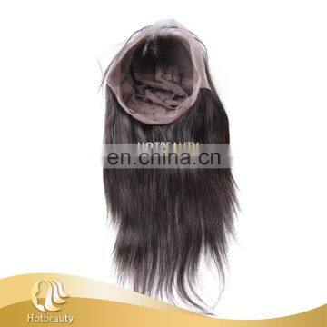 Hot Sale Unprocessed Brazilian Human Hair, 10''-20'' Ear to Ear 360 Lace Frontal photo-5