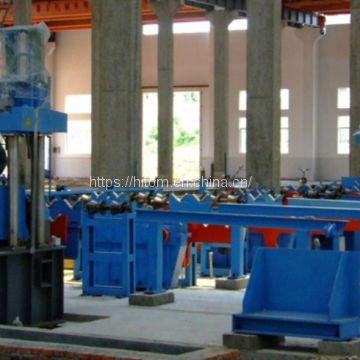 Steel Pipe End facing & beveling machine