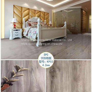 Environmental Vinyl Waterproof PVC SPC Flooring For Indoor Thickenss 4.2mm photo-3