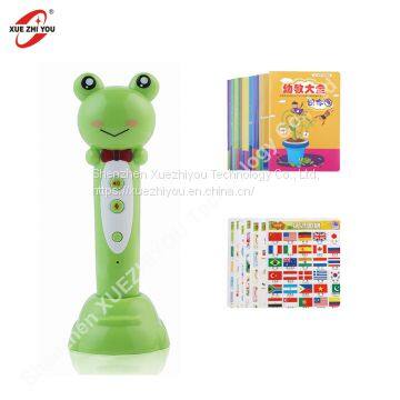 ABS Plastic Eco-friendly Read Pen Learning Toy for Kids English Audio Books Magic Talking Pen