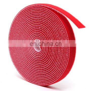 Heavy duty hook and loop double side back ro back tape