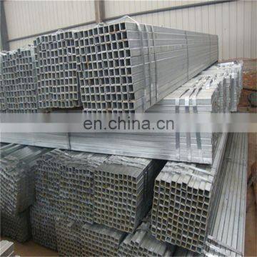 Plastic galvanized square pipe standard with CE certificate