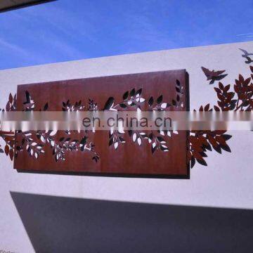 Decorative Laser Cut Metal Outdoor Screens