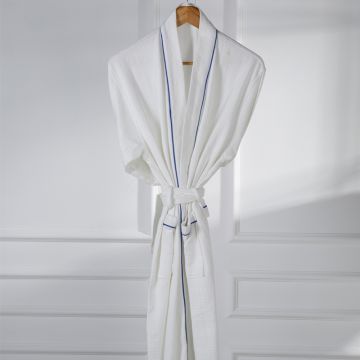 Eliya Beauty Salon Embroider logo Women Bathrobe With Towel