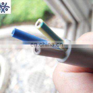 Model BVV electric cable  PVC insulated copper conductor wire