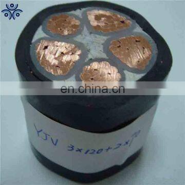 0.6/1KV CU/XLPE 5 core 120mm PE sheathed power cable