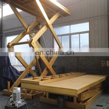 7LSJC Shandong SevenLift 3.5T hydraulic garage inground Alignment Scissor car Lift