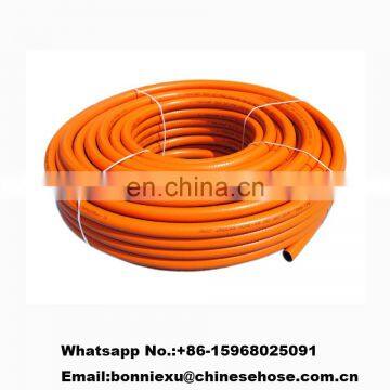 JG Nigeria Kenya 5/16" 3/8" PVC LPG Gas Hose Pipe,High Pressure Orange Flexible PVC Gas Hose, Flexible Natural Gas Hose