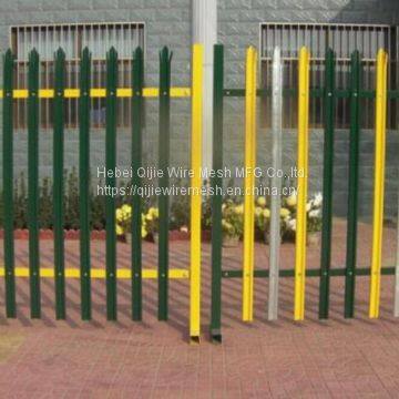 Powder Coated D & W Steel Palisade Fence Black Finished Easily Assembled photo-2