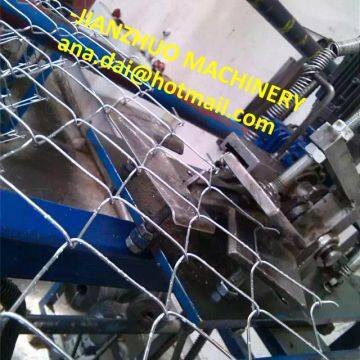 Automatic chain link fence machinery