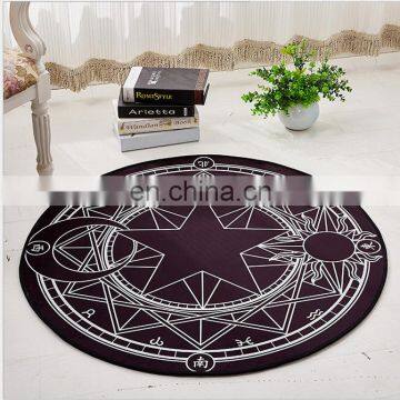 Cartoon Anti slip baby room decoration Round Carpets and Rugs