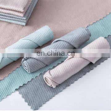 No Traces of Water Absorption Mirror Cup Table Artifacts Wipe Glass Cleaning Cloth Dedicated No Watermark Fish Scale Rag