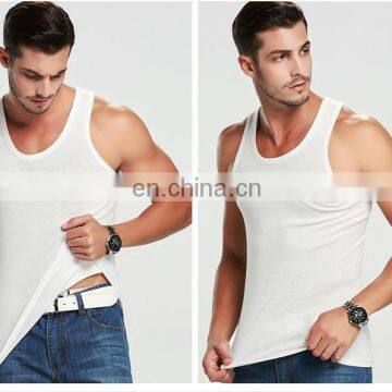 Wholesale Cheap Custom Muscle Men's Fitness Workout Bodybuilding Stringer Blank Vest Tank Top photo-6