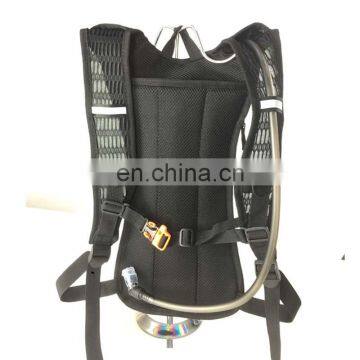 Custom Design Shiny Laser Leather Insulated Festival Hydration Backpack Pack