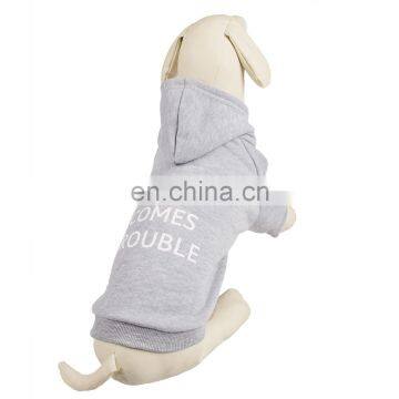 Wholesale Custom Cotton Blank Pet Dog Cotton Hoodie Hoody Clothes photo-6