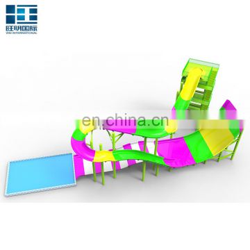 Factory Price Boomerang 2 Person Raft Water Slide Supplier