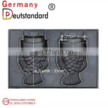 Open Mouth Ice Cream Taiyaki Machine Fish Waffle Machine photo-2