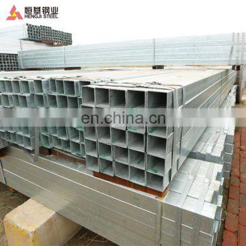 50*50mm Galvanized Hollow Section Steel Tube