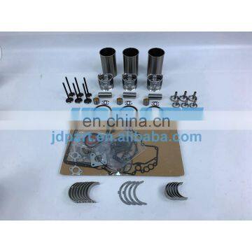 3TNV80F-SXNBV Overhaul Kit With Bearings Set Piston Rings Full Gasket Set Valve Liner Kit For Yanmar