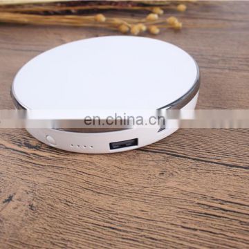 Portable Size 4000 Mah Mini Makeup Mirror Power Bank