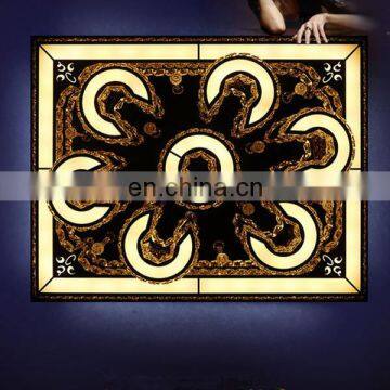 Stainless Steel LED Crystal Lamp, Modern Simple Living Room, Bedroom Ceiling Lamp photo-6