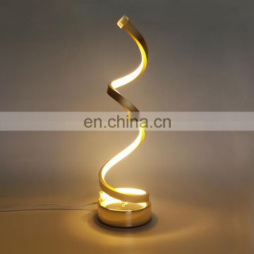 Home simple acrylic LED eye protection table lamp bedroom study bedside lamp dimmable smart table lamp