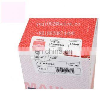 6BG1 Engine Cylinder Liner Sleeve 105mm 1-11261385-0 for HITACHI ZX120 ZX200 JS130 JS160 Excavator Parts