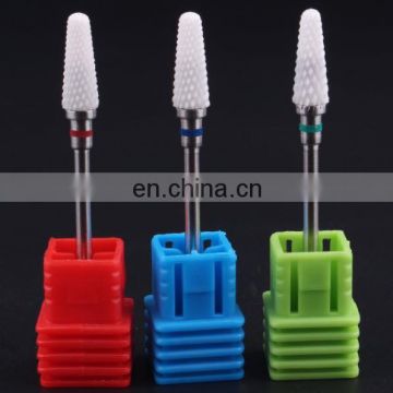 Ceramic Corn Head nail drill bits 1pcs/box