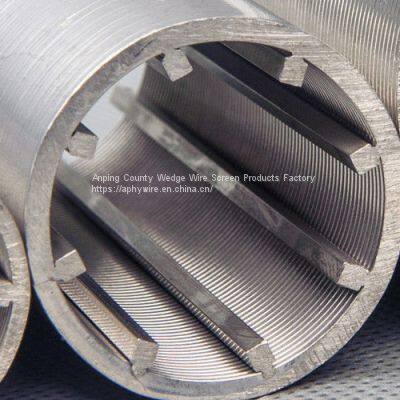 Woven Wedge Wire Water Well Screen Pipe, Wire Wrapped Johnson Filter Screen Tube photo-3