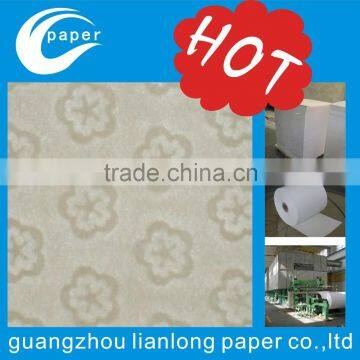 Guangzhou factory producing all kinds of watermarking/ 100% cotton paper with watermark security thread