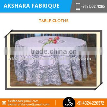 Durable Washable Soft Round Table Cloth from Trusted brand