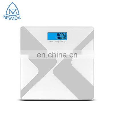 Weight Scale 150Kg 180Kg Platform Rubber Bathroom Digital Electronic Body Scale