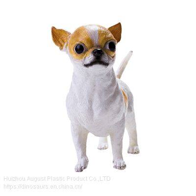 Hottest Farm Animal From Factory OEM/ODM PVC Plastic Toys Chihuahua Toy Animal Toy Hand Painted