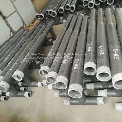FRP Desulfurization Spray Pipe Fiberglass Tank Manufacturing FRP Biogas Desulfurization Scrubber photo-3