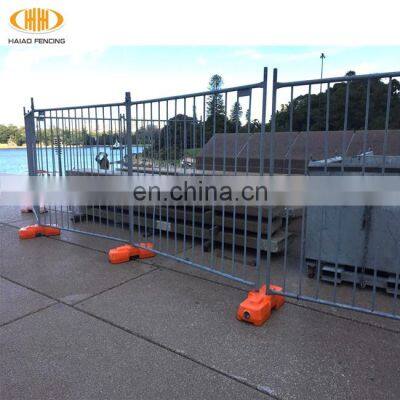 concrete temporary fence feet