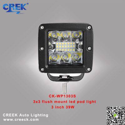 3 INCH 39W SQUARE LED POD