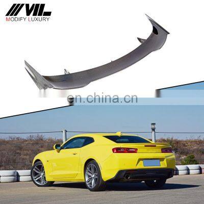 Carbon Fiber Hardtop Mounted Scorpion Trunk Spoiler Wing for Chevrolet Camaro 2016-2019