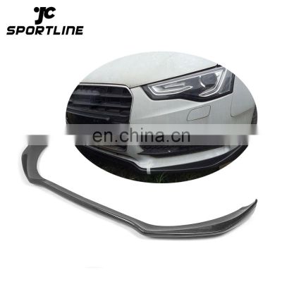 Carbon Fiber Front Bumper Lip Spoiler for AUDI A5 Quattro Coupe Sportback 2014