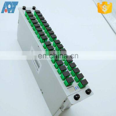 FTTH Optical Fiber Connector 32 Ports Cassette Type PLC Splitter With Factory Price photo-2